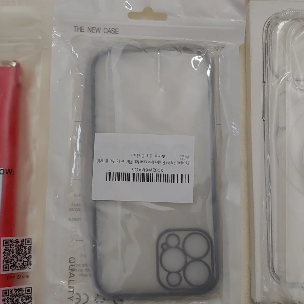 FYY Leather iPhone 12 6.7 Case, plus 2 other cases - Picture 5 of 7
